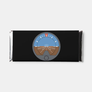 Attitude Indicator Aircraft Flight Instrument Hershey Bar Favors