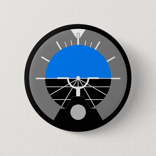 Attitude Indicator Gauge Button (Front)