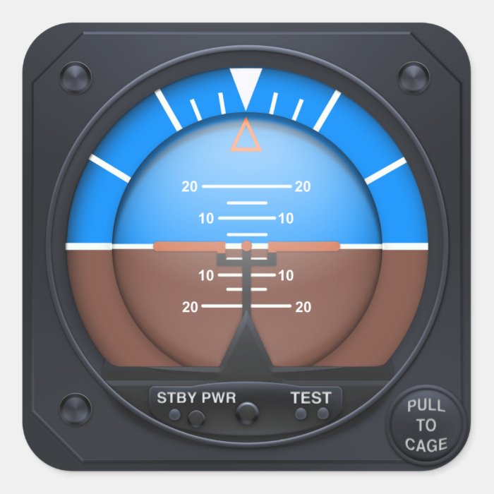 Attitude Indicator Stickers