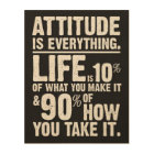 Attitude is Everything - Black