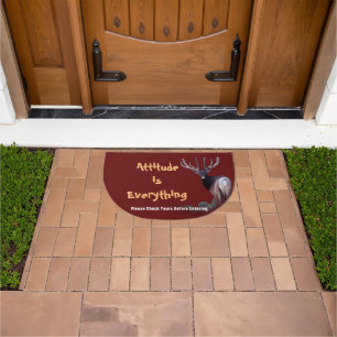 Attitude is Everything Doormat