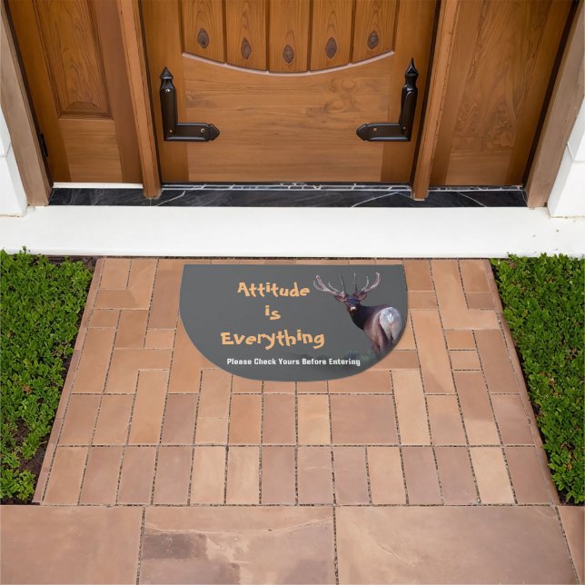 Attitude is Everything Doormat (Outdoor)
