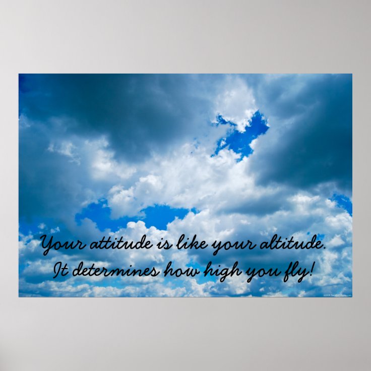 Attitude is Everything Poster | Zazzle