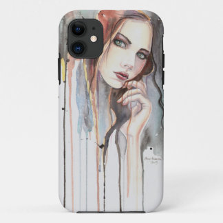 Attitude Modern Art Portrait of a Woman iPhone 11 Case