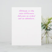Attitude -  ordeal or adventure (Standing Front)