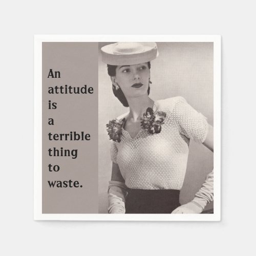 Attitude Paper Napkins