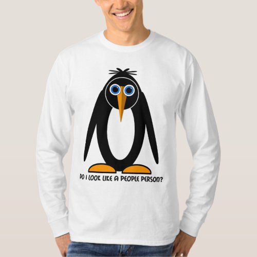 attitude penguin T_Shirt