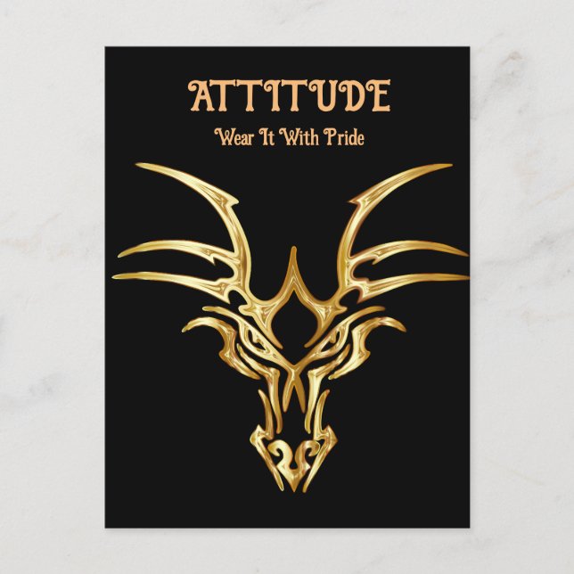 Attitude Postcard (Front)