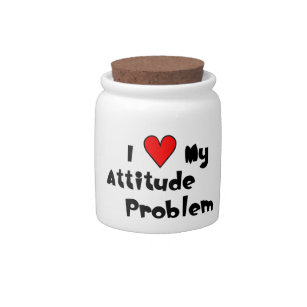 Attitude Problem Candy Jar