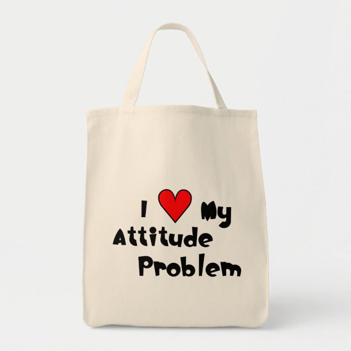 Attitude Problem Tote Bag