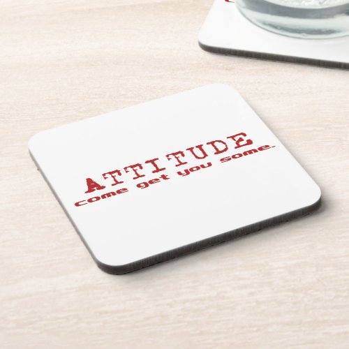 Attitude Red Coaster