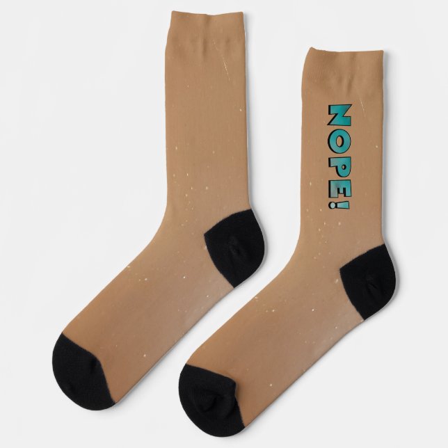 "Attitude" socks (Left)