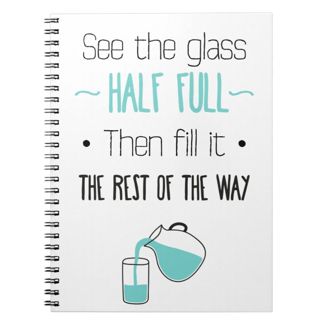 Attitude, Successs, Hsppiness, Motivational  Quote Notebook (Front)