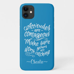 ATTITUDES custom name & color phone cases