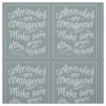 ATTITUDES motivational fabric