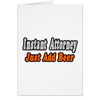 Attorney...Add Beer Cards