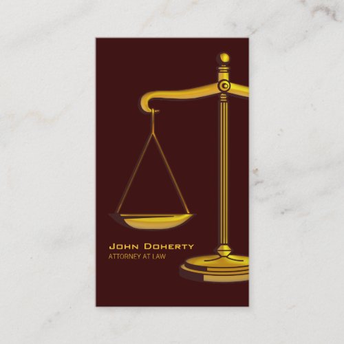 ATTORNEY AT LAW - Business Card