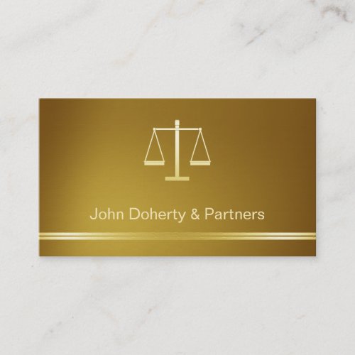 ATTORNEY AT LAW - Business Card