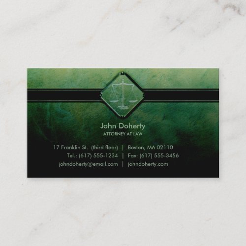 ATTORNEY AT LAW - Business Card