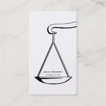 Attorney At Law - Business Card by wierka at Zazzle
