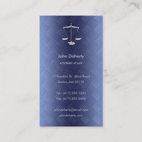 ATTORNEY AT LAW - Business Card