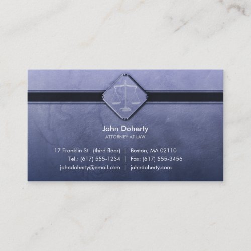 ATTORNEY AT LAW - Business Card