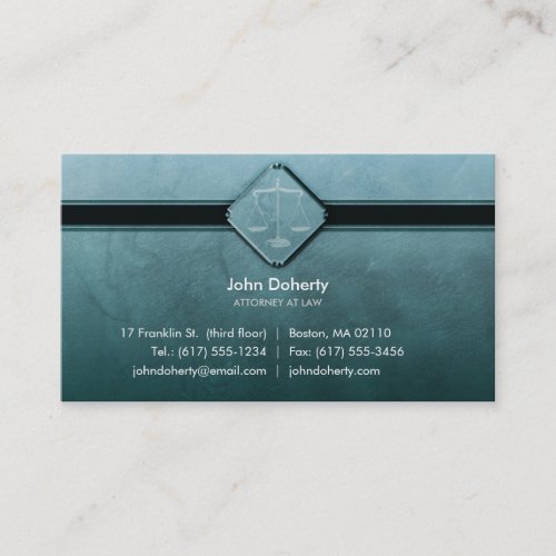ATTORNEY AT LAW - Business Card