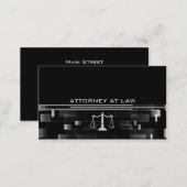 attorney at law business card (Front/Back)