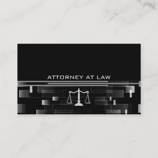 Customizable attorney_at_law business cards
