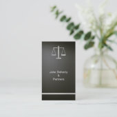 ATTORNEY AT LAW - Business Card (Standing Front)