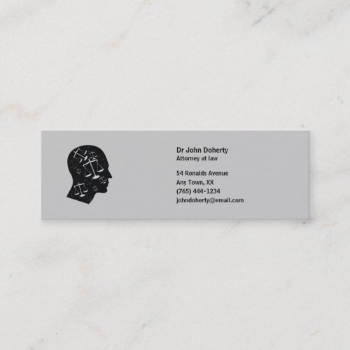 ATTORNEY AT LAW - Business Card