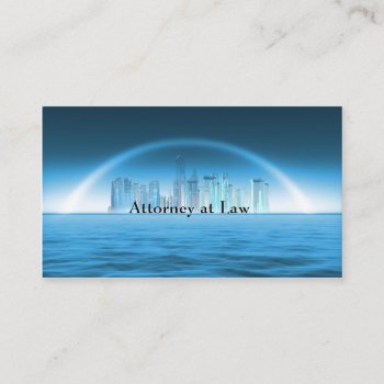 Attorney At Law Business Card by 3dbacks at Zazzle