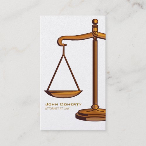 ATTORNEY AT LAW - Business Card