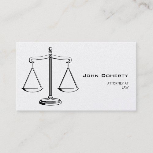 ATTORNEY AT LAW - Business Card