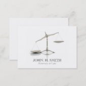 Attorney at Law Business Card (Front/Back)