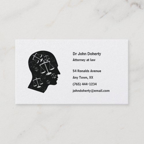 ATTORNEY AT LAW - Business Card