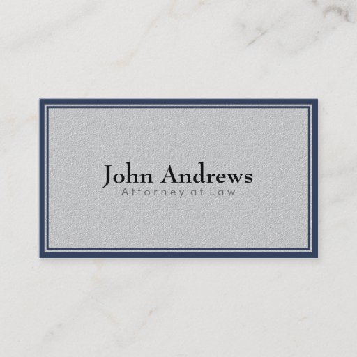 Customizable Attorney at Law - Business Cards