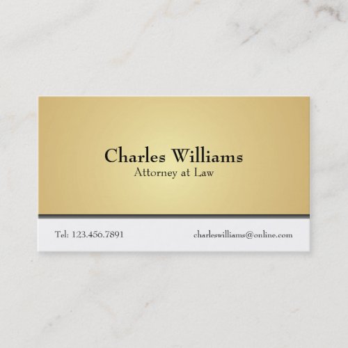 Attorney at Law - Business Cards
