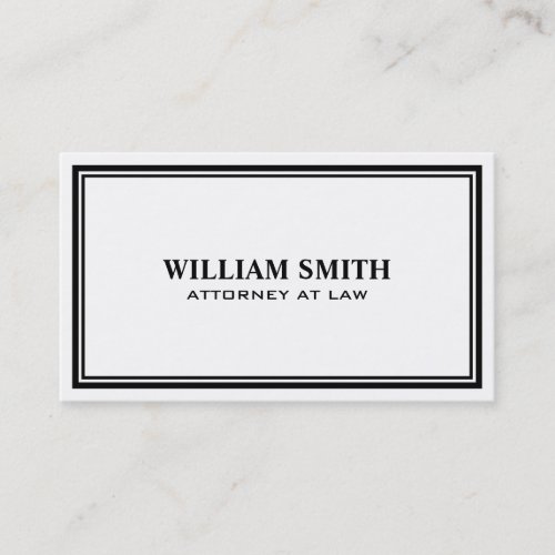 Attorney at Law - Business Cards