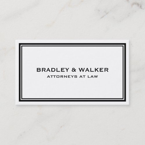 Attorney at Law - Business Cards