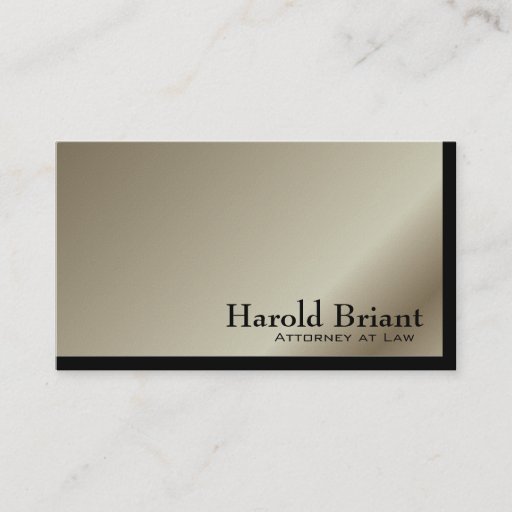 Customizable Attorney at Law - Business Cards