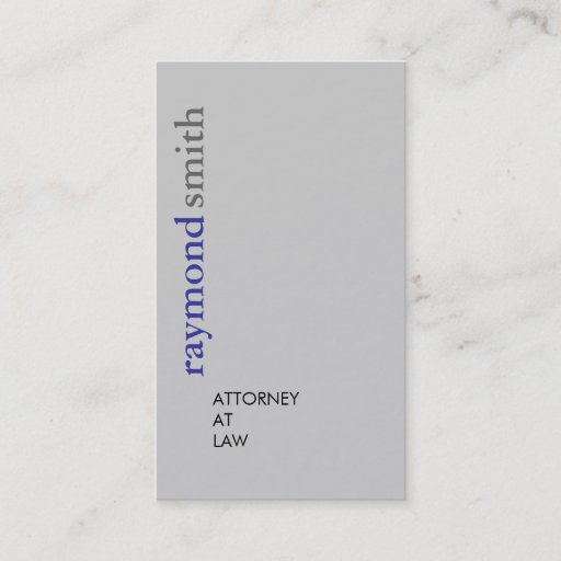 Customizable Attorney at Law - Business Cards