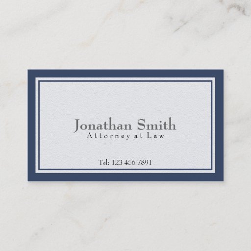 Customizable Attorney at Law - Business Cards
