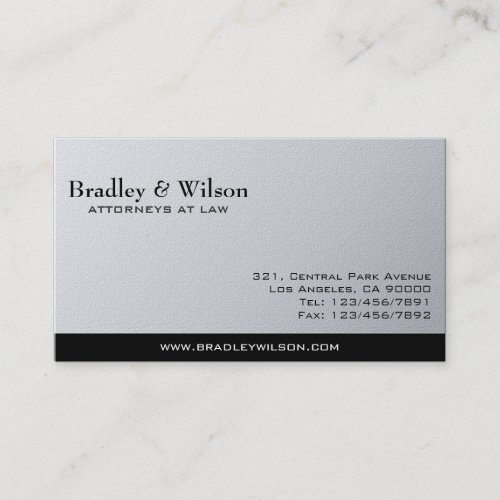 Attorney at Law - Business Cards