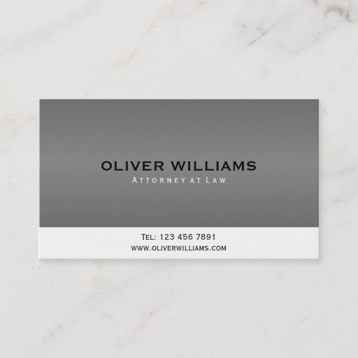 Customizable Attorney at Law - Business Cards