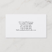Attorney at Law - Business Cards (Back)