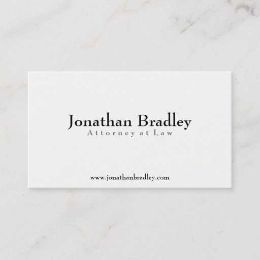 Customizable Attorney at Law - Business Cards