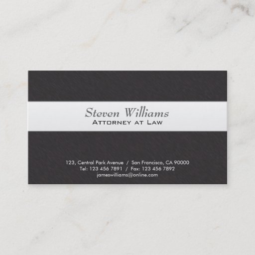 Customizable Attorney at Law - Business Cards