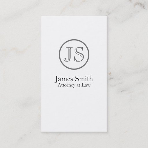 Customizable Attorney at Law - business cards