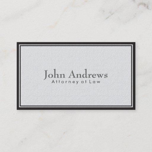Customizable Attorney at Law - Business Cards